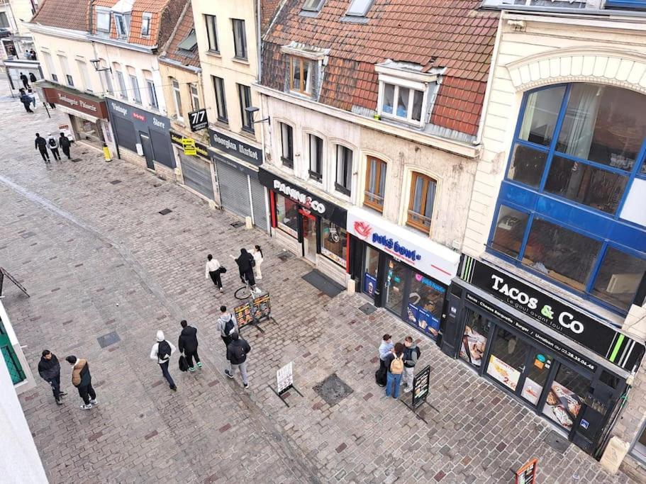 Ferienwohnung Magnifique T3 Avec Balcon Au Pied Du Metro Colbert Tourcoing Exterior foto