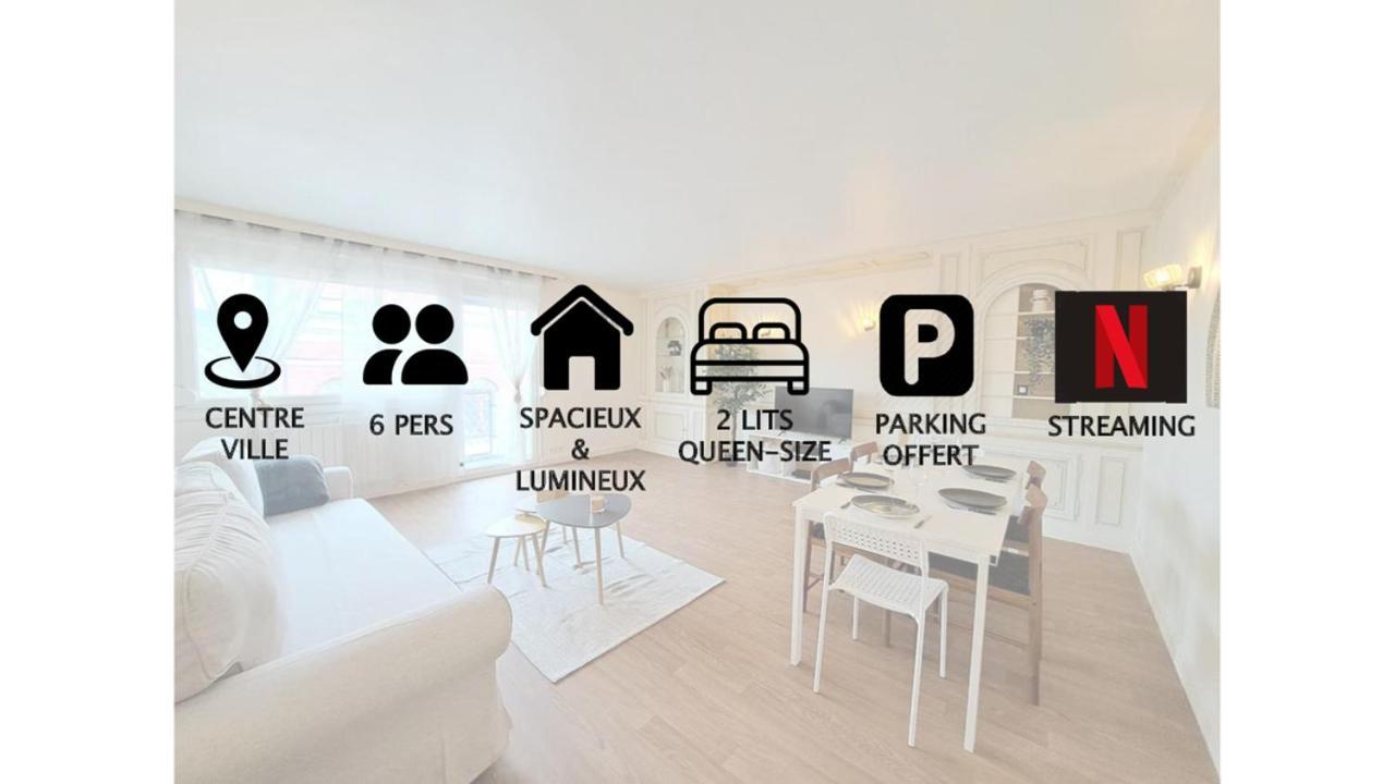 Ferienwohnung Magnifique T3 Avec Balcon Au Pied Du Metro Colbert Tourcoing Exterior foto